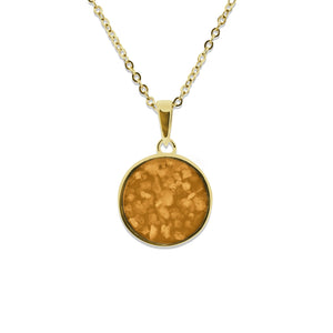 EverWith Ladies Classic Round Memorial Ashes Pendant - EverWith Memorial Jewellery - Trade