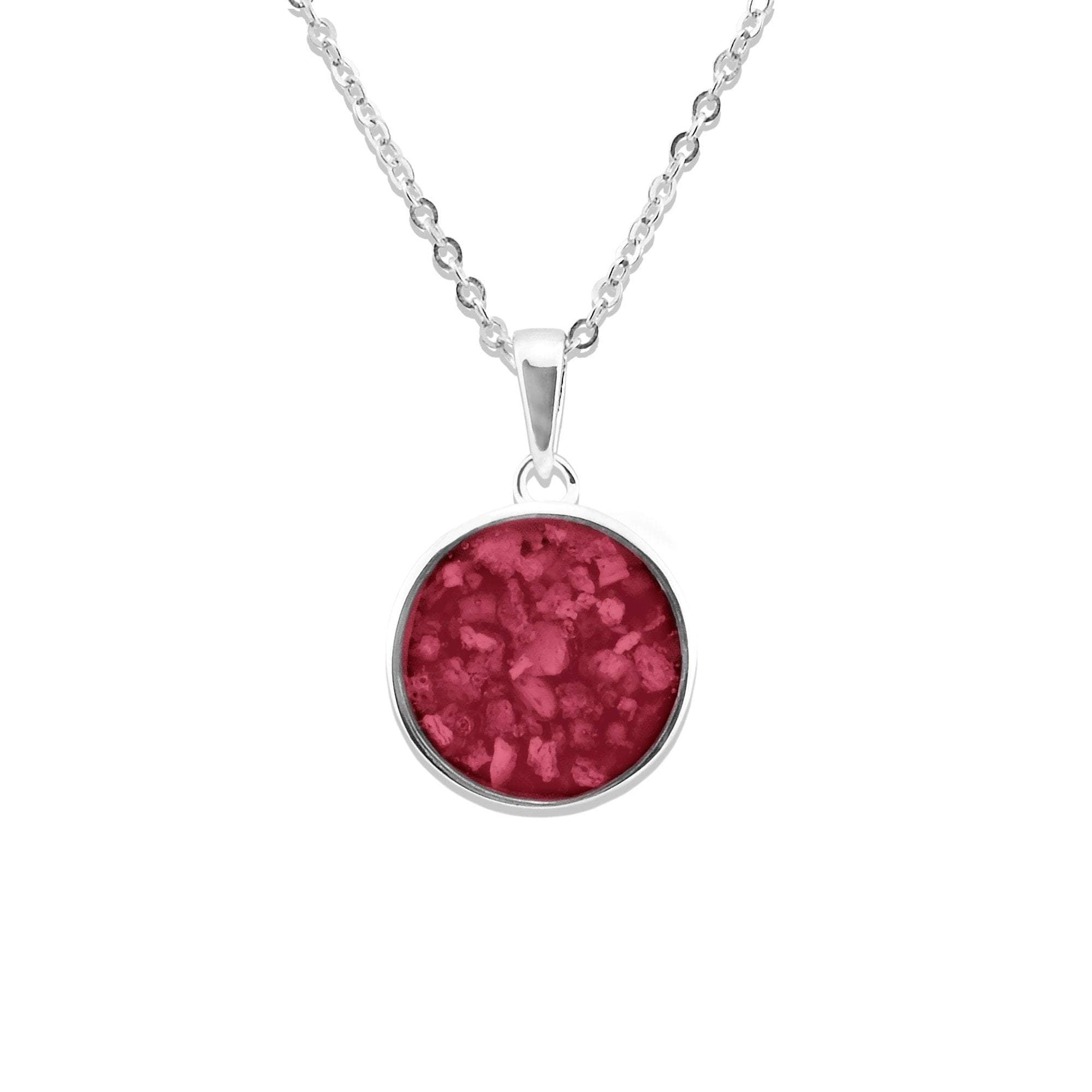 EverWith Ladies Classic Round Memorial Ashes Pendant - EverWith Memorial Jewellery - Trade