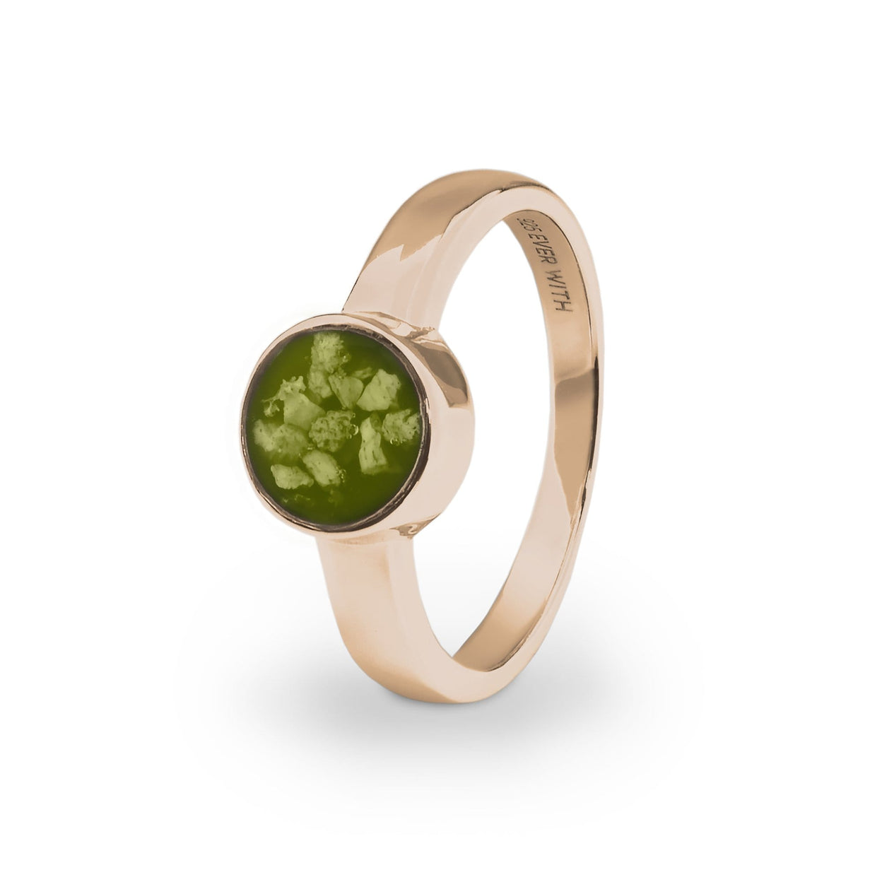 Load image into Gallery viewer, EverWith Ladies Classic Round Memorial Ashes Ring - EverWith Memorial Jewellery - Trade