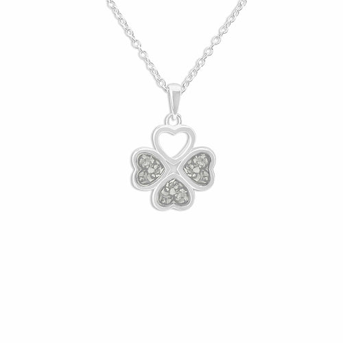 EverWith Ladies Clover Memorial Ashes Pendant - EverWith Memorial Jewellery - Trade