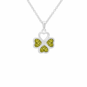 EverWith Ladies Clover Memorial Ashes Pendant - EverWith Memorial Jewellery - Trade