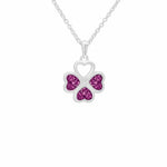 EverWith Ladies Clover Memorial Ashes Pendant - EverWith Memorial Jewellery - Trade