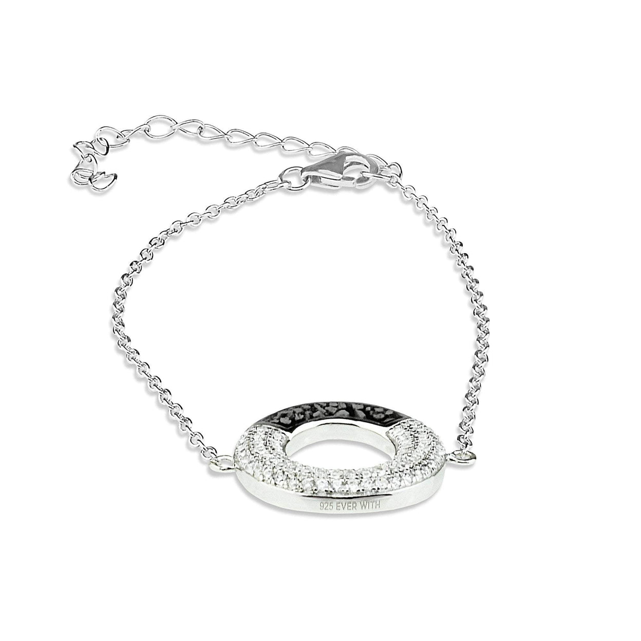 Load image into Gallery viewer, EverWith Ladies Eternal Memorial Ashes Bracelet with Fine Crystals - EverWith Memorial Jewellery - Trade