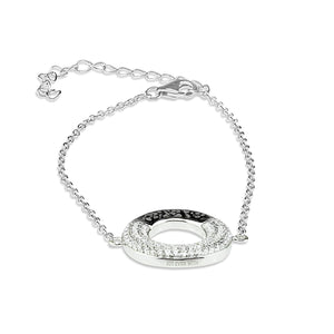 EverWith Ladies Eternal Memorial Ashes Bracelet with Fine Crystals - EverWith Memorial Jewellery - Trade