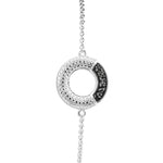 EverWith Ladies Eternal Memorial Ashes Bracelet with Fine Crystals - EverWith Memorial Jewellery - Trade