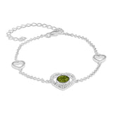 EverWith Ladies Forever Memorial Ashes Bracelet with Fine Crystals - EverWith Memorial Jewellery - Trade