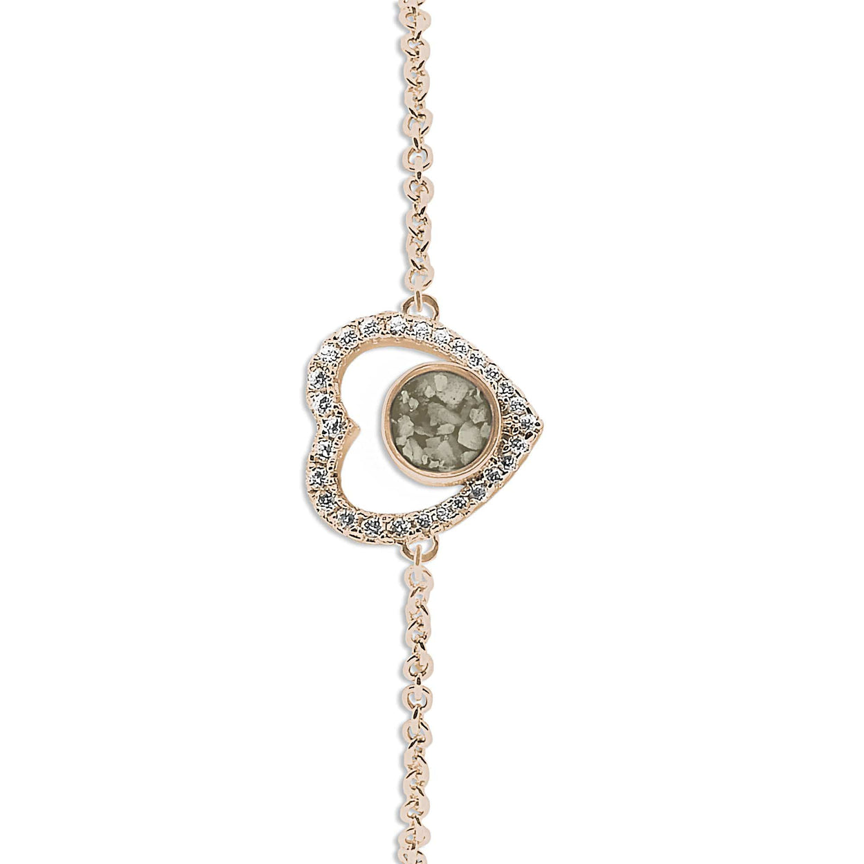 Load image into Gallery viewer, EverWith Ladies Forever Memorial Ashes Bracelet with Fine Crystals - EverWith Memorial Jewellery - Trade
