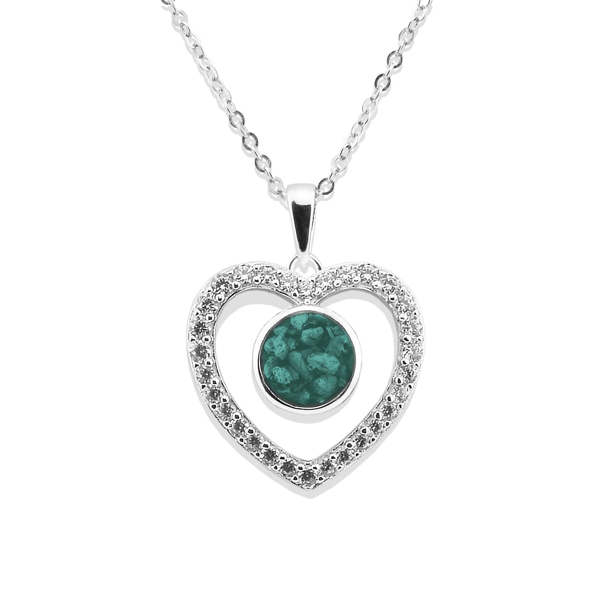 EverWith Ladies Forever Memorial Ashes Pendant with Fine Crystals - EverWith Memorial Jewellery - Trade