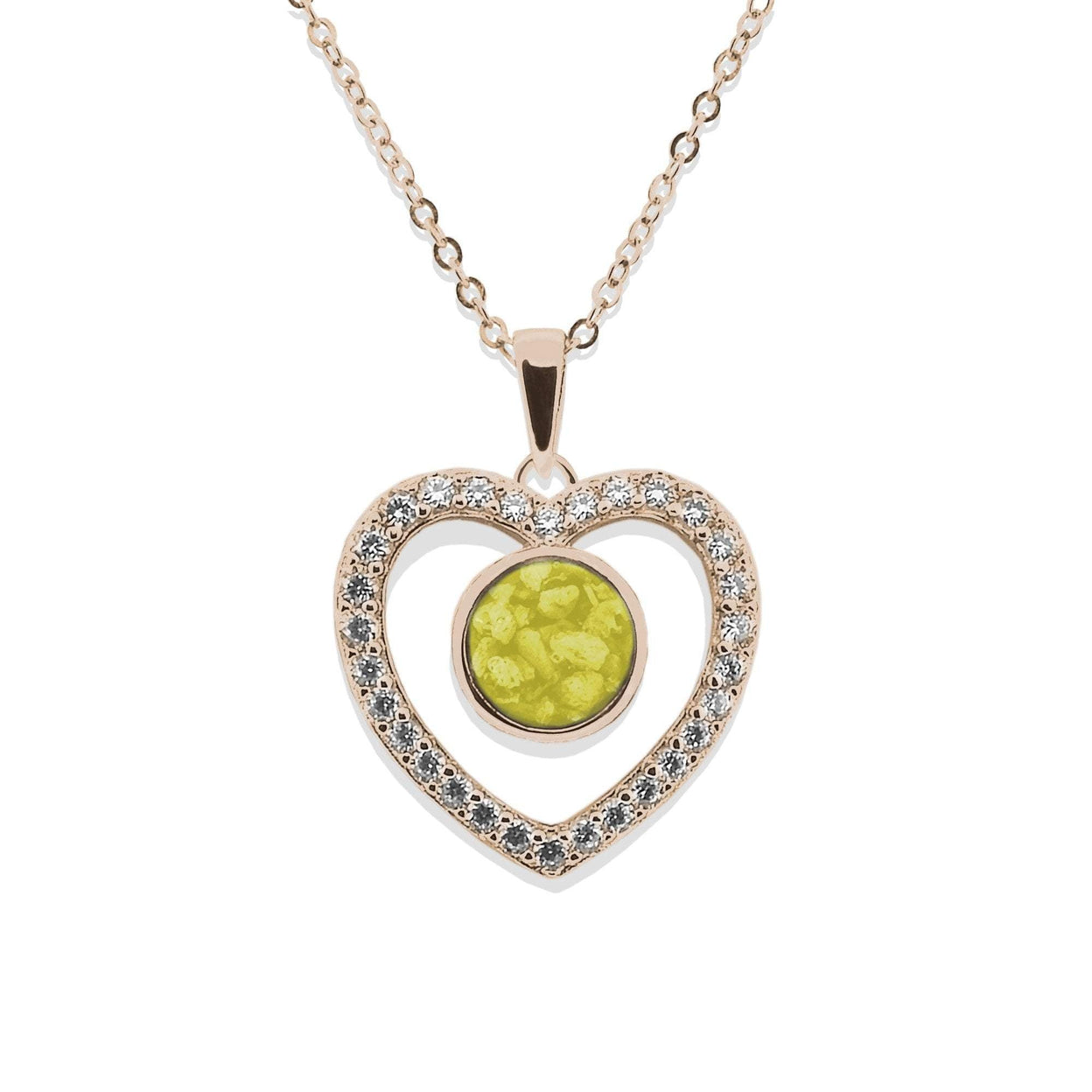 Load image into Gallery viewer, EverWith Ladies Forever Memorial Ashes Pendant with Fine Crystals - EverWith Memorial Jewellery - Trade