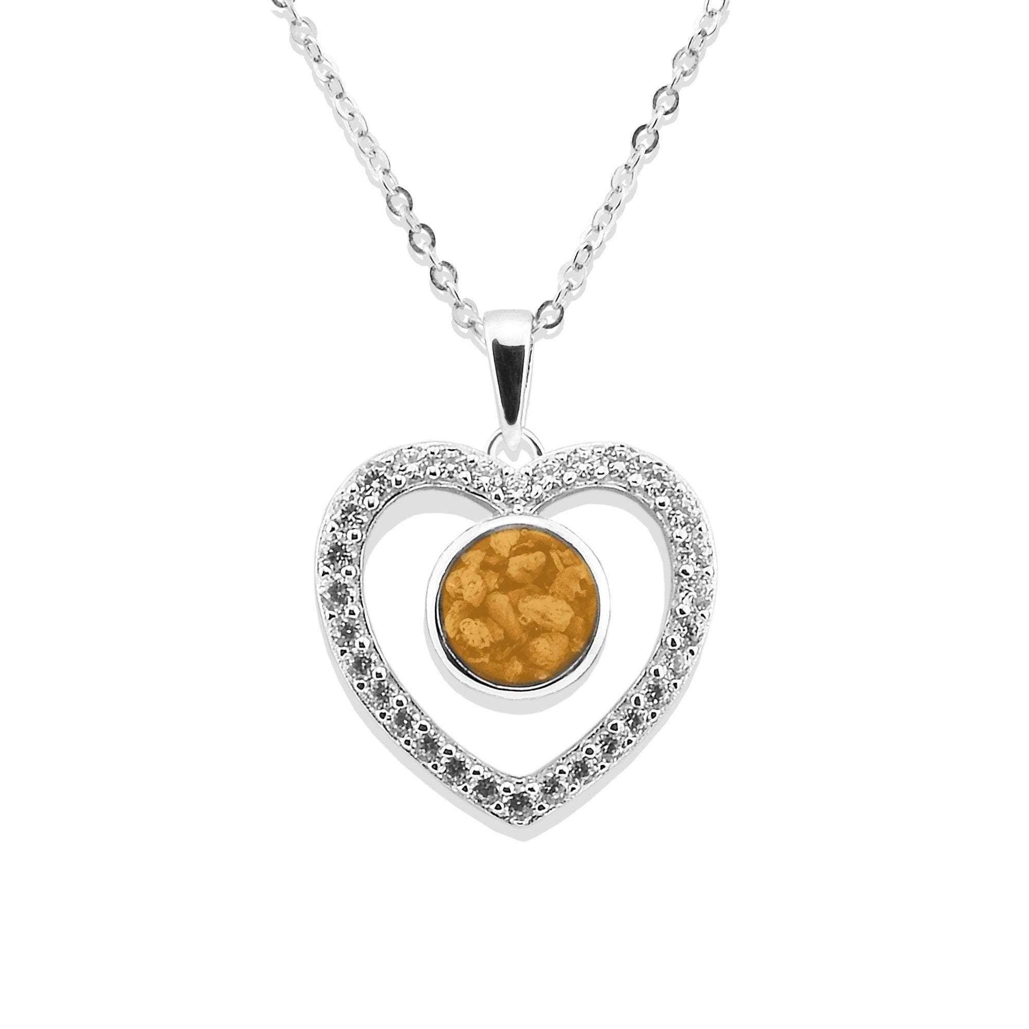 EverWith Ladies Forever Memorial Ashes Pendant with Fine Crystals - EverWith Memorial Jewellery - Trade