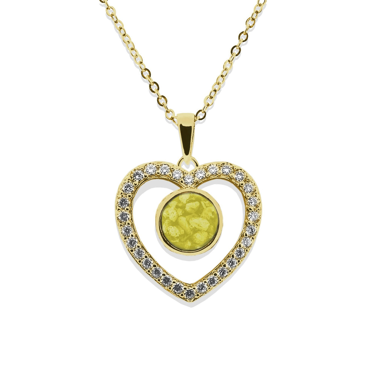 Load image into Gallery viewer, EverWith Ladies Forever Memorial Ashes Pendant with Fine Crystals - EverWith Memorial Jewellery - Trade