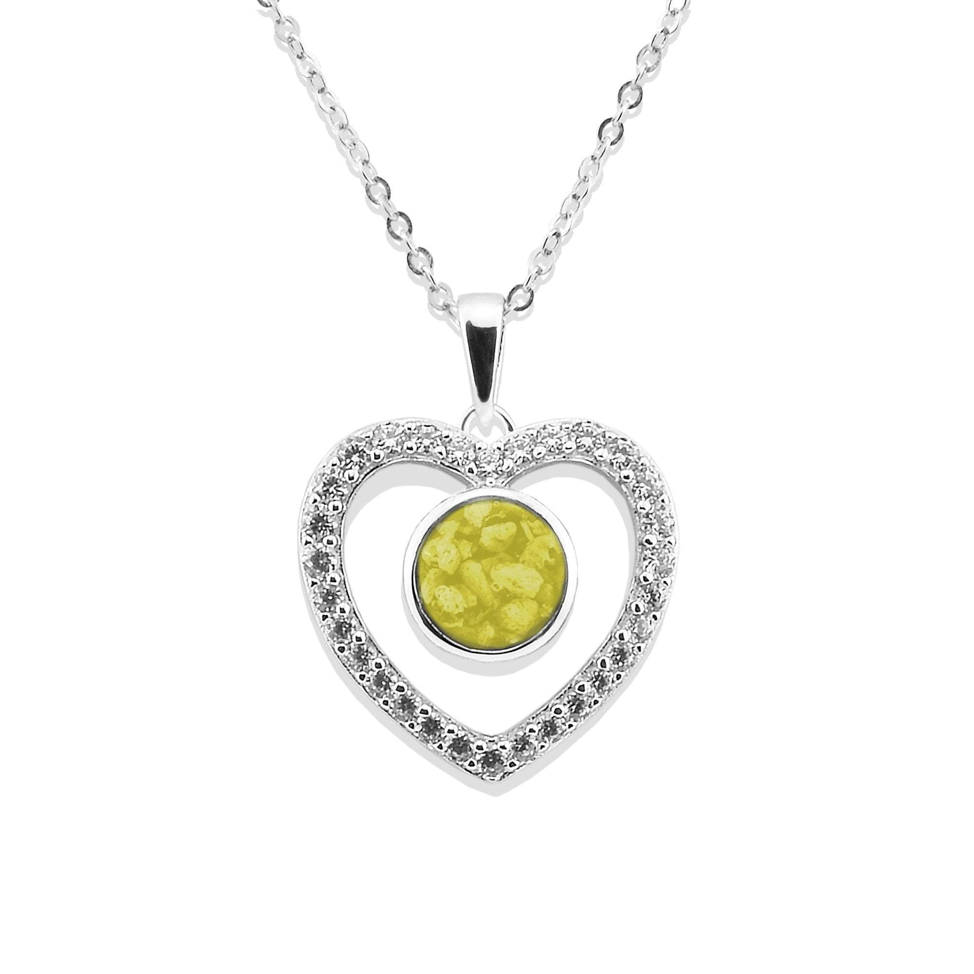 EverWith Ladies Forever Memorial Ashes Pendant with Fine Crystals - EverWith Memorial Jewellery - Trade