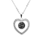EverWith Ladies Forever Memorial Ashes Pendant with Fine Crystals - EverWith Memorial Jewellery - Trade