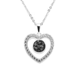 EverWith Ladies Forever Memorial Ashes Pendant with Fine Crystals - EverWith Memorial Jewellery - Trade