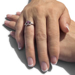 EverWith Ladies Forever Memorial Ashes Ring with Fine Crystals - EverWith Memorial Jewellery - Trade
