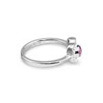 EverWith Ladies Forever Memorial Ashes Ring with Fine Crystals - EverWith Memorial Jewellery - Trade