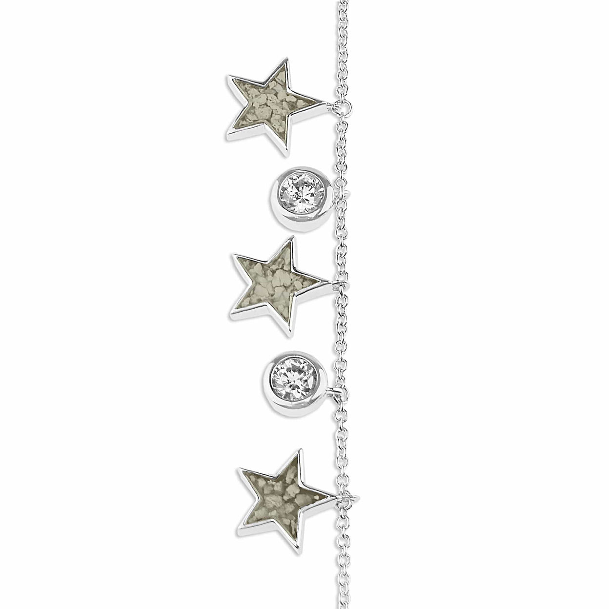 Load image into Gallery viewer, EverWith Ladies Galaxy Memorial Ashes Bracelet with Fine Crystals - EverWith Memorial Jewellery - Trade