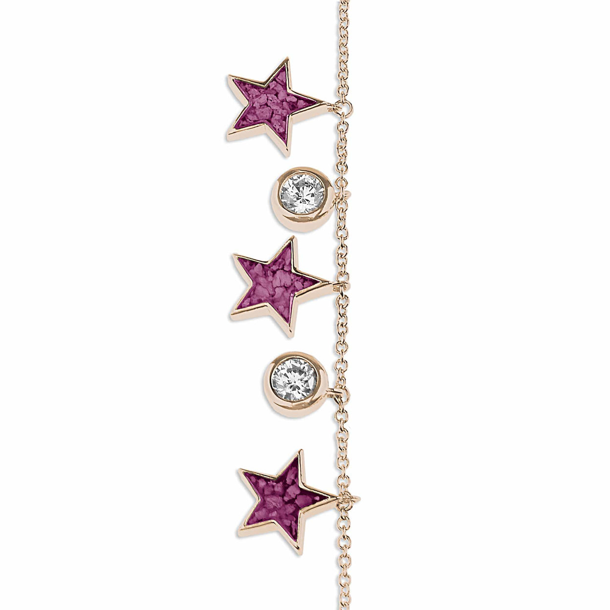 Load image into Gallery viewer, EverWith Ladies Galaxy Memorial Ashes Bracelet with Fine Crystals - EverWith Memorial Jewellery - Trade