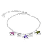 EverWith Ladies Galaxy Memorial Ashes Bracelet with Fine Crystals - EverWith Memorial Jewellery - Trade