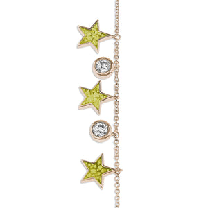 EverWith Ladies Galaxy Memorial Ashes Bracelet with Fine Crystals - EverWith Memorial Jewellery - Trade