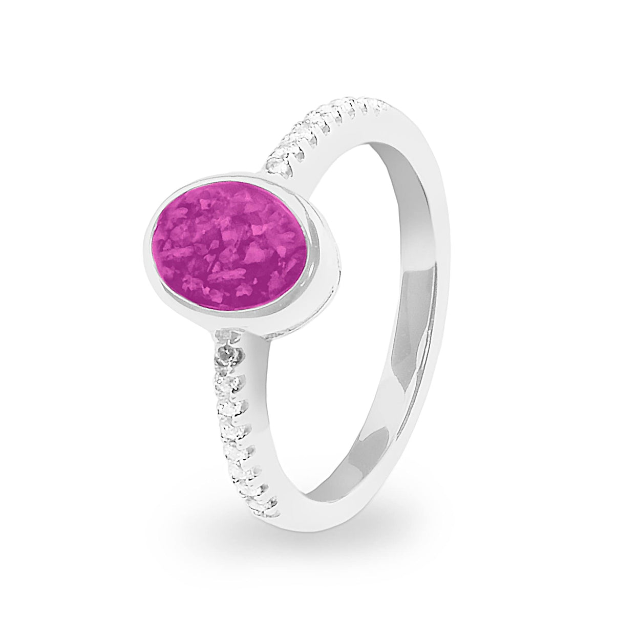 Load image into Gallery viewer, EverWith Ladies Guard Memorial Ashes Ring - EverWith Memorial Jewellery - Trade