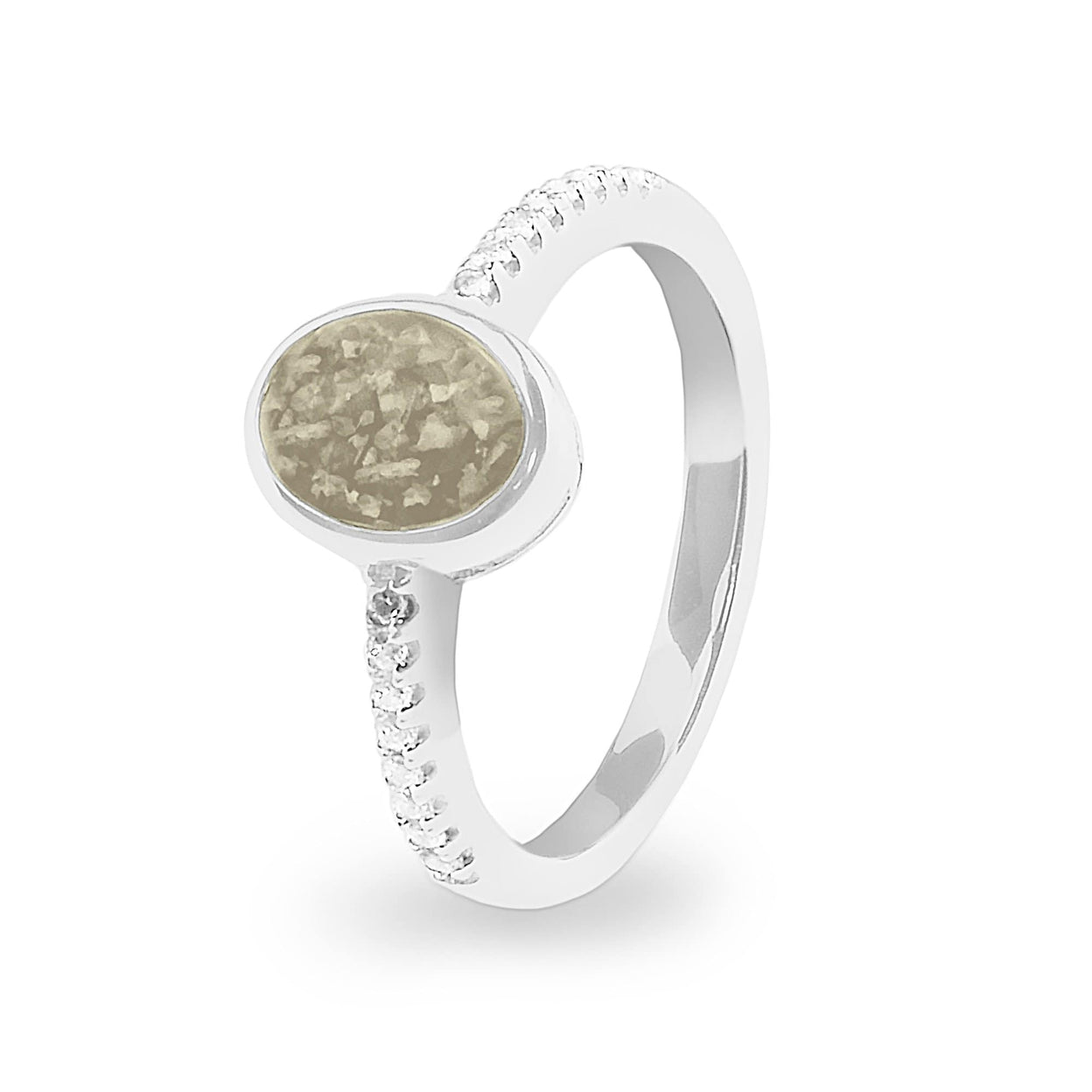 Load image into Gallery viewer, EverWith Ladies Guard Memorial Ashes Ring - EverWith Memorial Jewellery - Trade