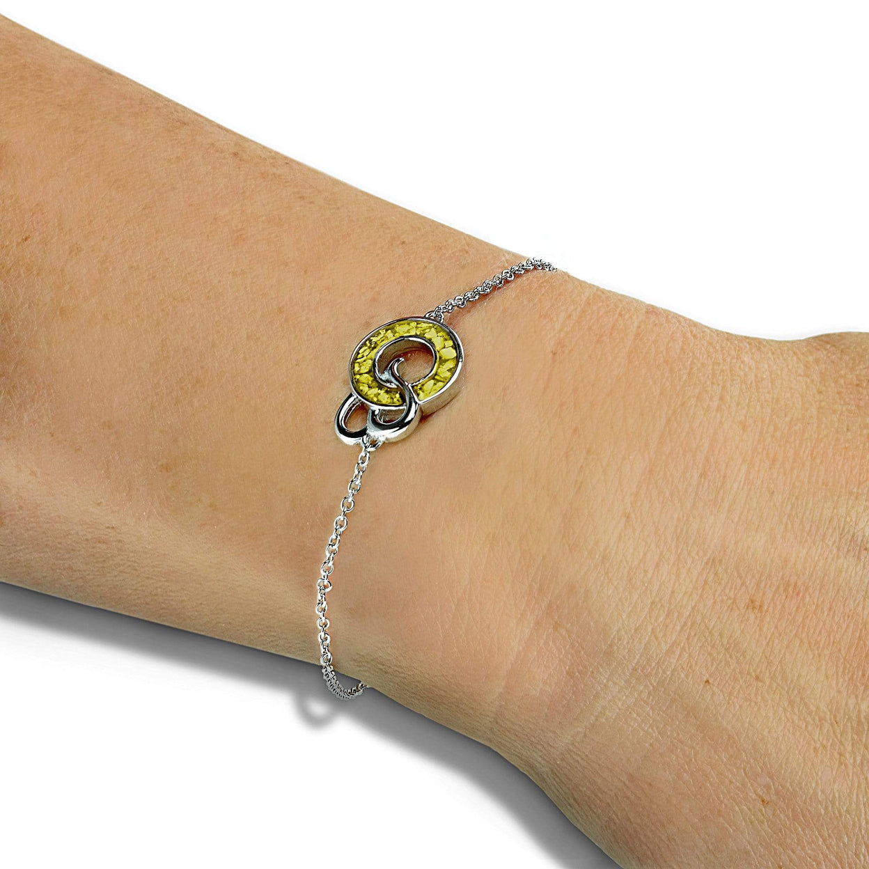 Load image into Gallery viewer, EverWith Ladies Guardian Memorial Ashes Bracelet - EverWith Memorial Jewellery - Trade