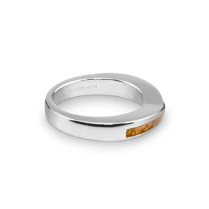 EverWith Ladies Harmony Memorial Ashes Ring with Fine Crystals - EverWith Memorial Jewellery - Trade