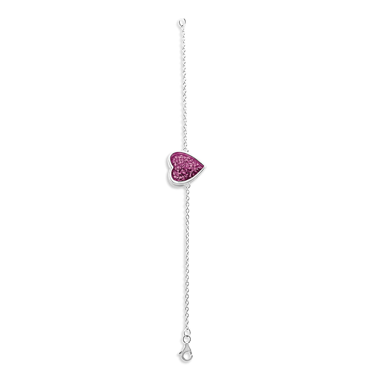 Load image into Gallery viewer, EverWith Ladies Heart Memorial Ashes Bracelet - EverWith Memorial Jewellery - Trade