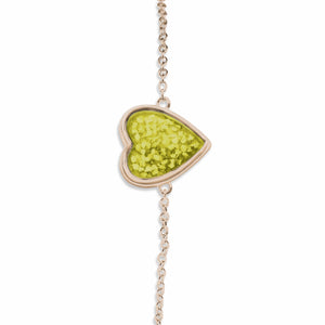 EverWith Ladies Heart Memorial Ashes Bracelet - EverWith Memorial Jewellery - Trade
