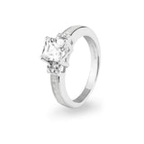 EverWith Ladies Honour Memorial Ashes Ring with Fine Crystals - EverWith Memorial Jewellery - Trade
