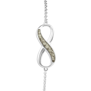 EverWith Ladies Infinity Memorial Ashes Bracelet - EverWith Memorial Jewellery - Trade