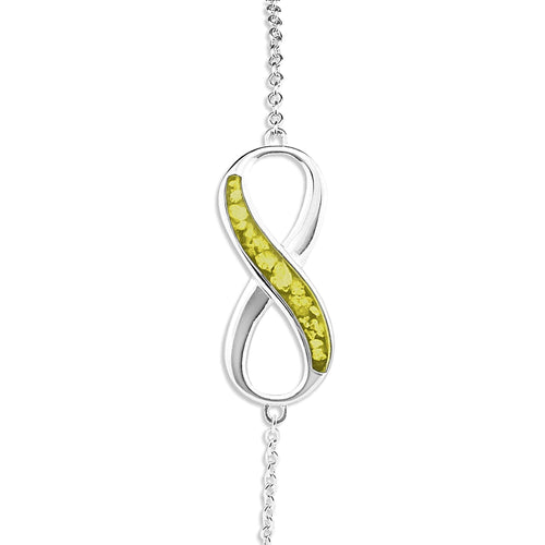 EverWith Ladies Infinity Memorial Ashes Bracelet - EverWith Memorial Jewellery - Trade