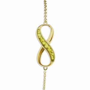 EverWith Ladies Infinity Memorial Ashes Bracelet - EverWith Memorial Jewellery - Trade
