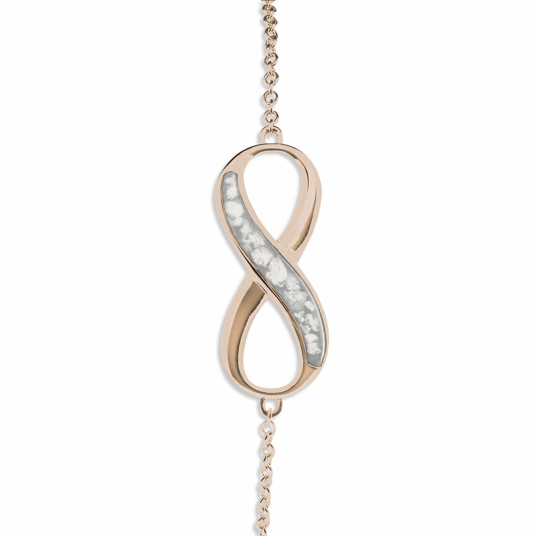 EverWith Ladies Infinity Memorial Ashes Bracelet - EverWith Memorial Jewellery - Trade