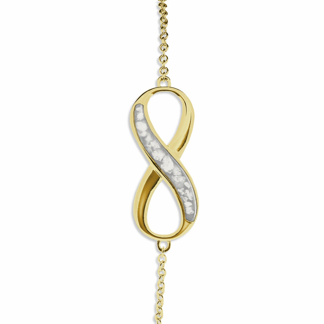 EverWith Ladies Infinity Memorial Ashes Bracelet - EverWith Memorial Jewellery - Trade