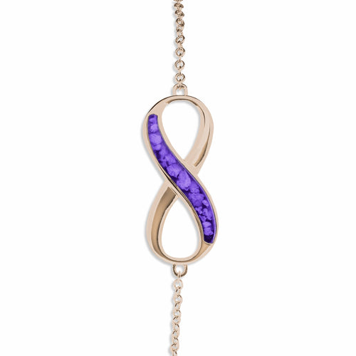 EverWith Ladies Infinity Memorial Ashes Bracelet - EverWith Memorial Jewellery - Trade