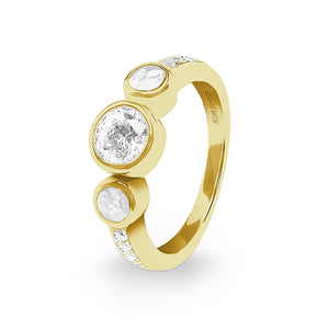 EverWith Ladies Jewel Memorial Ashes Ring with Fine Crystal - EverWith Memorial Jewellery - Trade