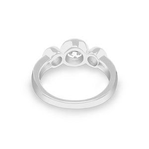 EverWith Ladies Jewel Memorial Ashes Ring with Fine Crystal - EverWith Memorial Jewellery - Trade