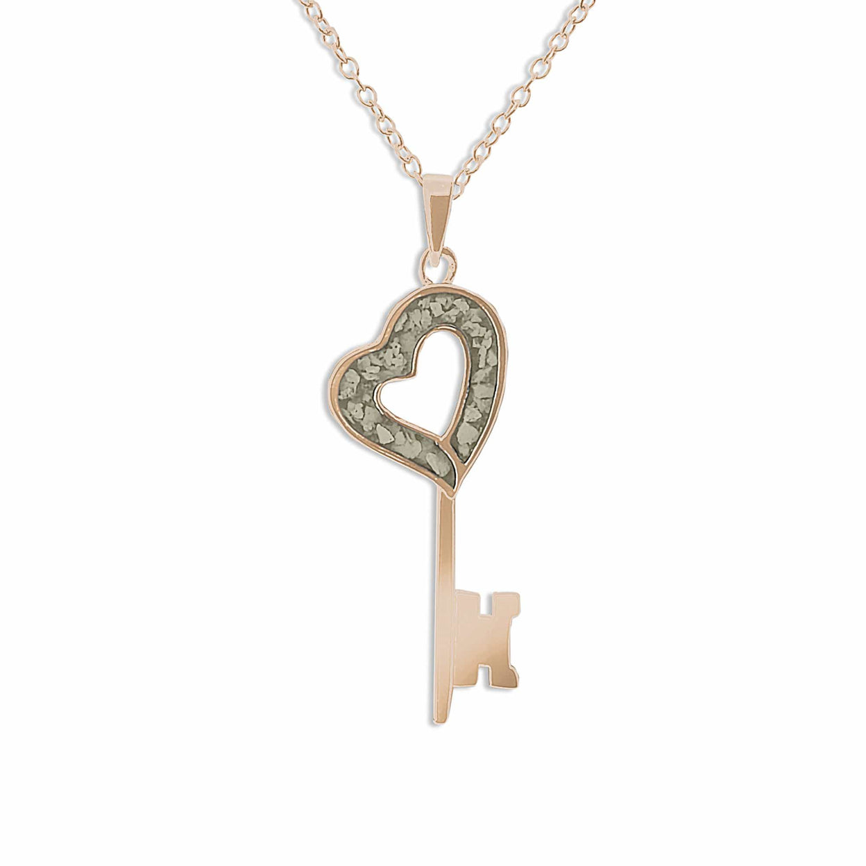 Load image into Gallery viewer, EverWith Ladies Key Memorial Ashes Pendant - EverWith Memorial Jewellery - Trade