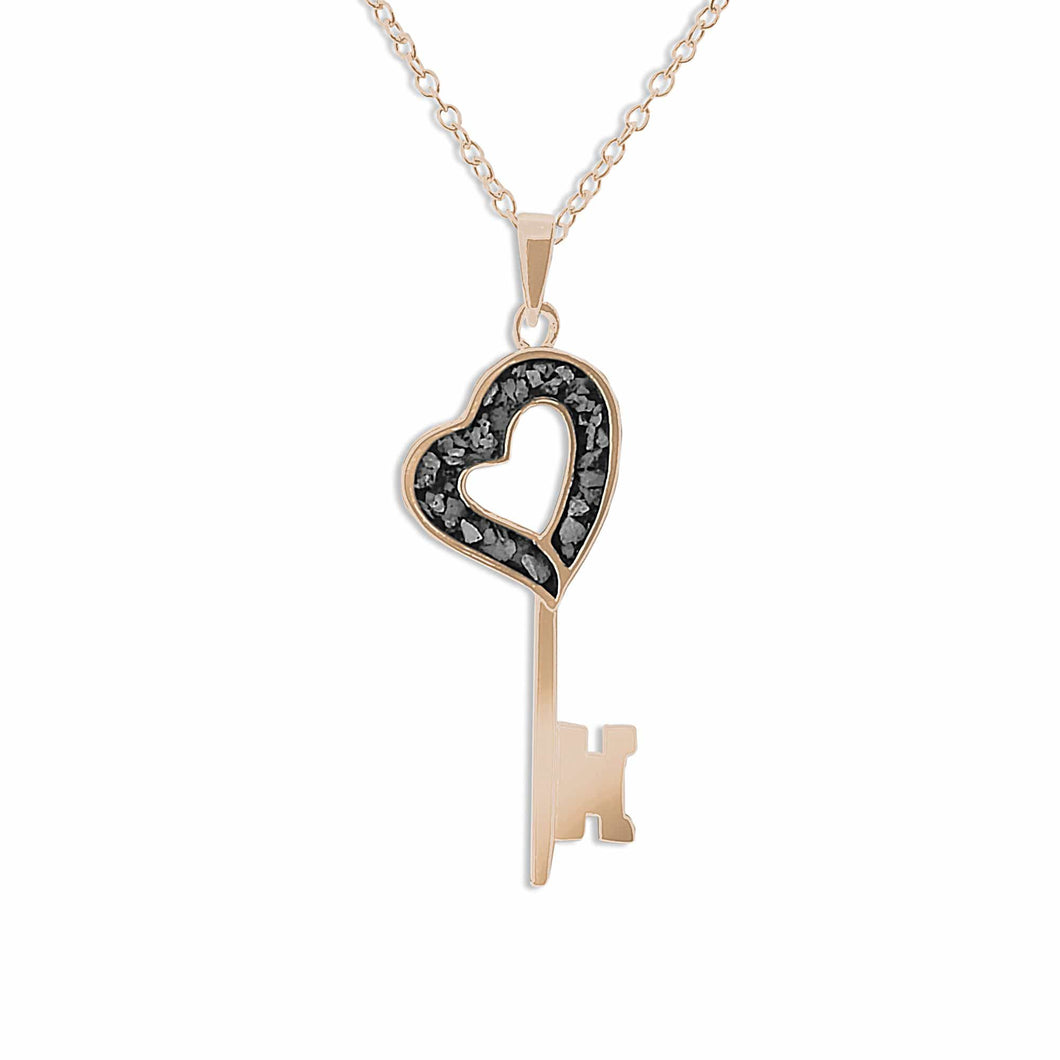 EverWith Ladies Key Memorial Ashes Pendant - EverWith Memorial Jewellery - Trade