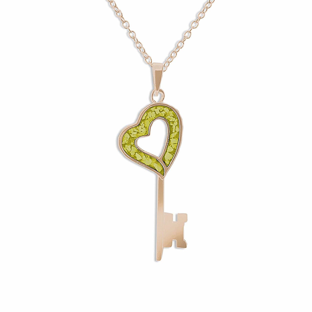 Load image into Gallery viewer, EverWith Ladies Key Memorial Ashes Pendant - EverWith Memorial Jewellery - Trade