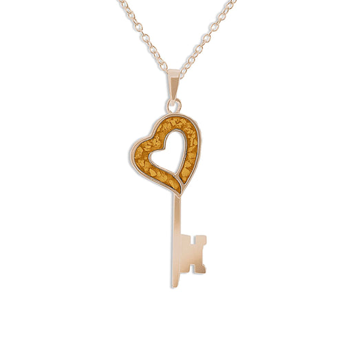 EverWith Ladies Key Memorial Ashes Pendant - EverWith Memorial Jewellery - Trade