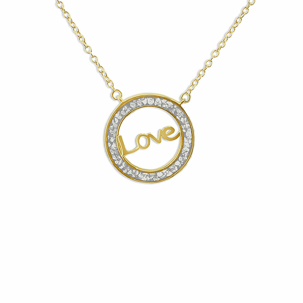 EverWith Ladies Love Memorial Ashes Necklace - EverWith Memorial Jewellery - Trade