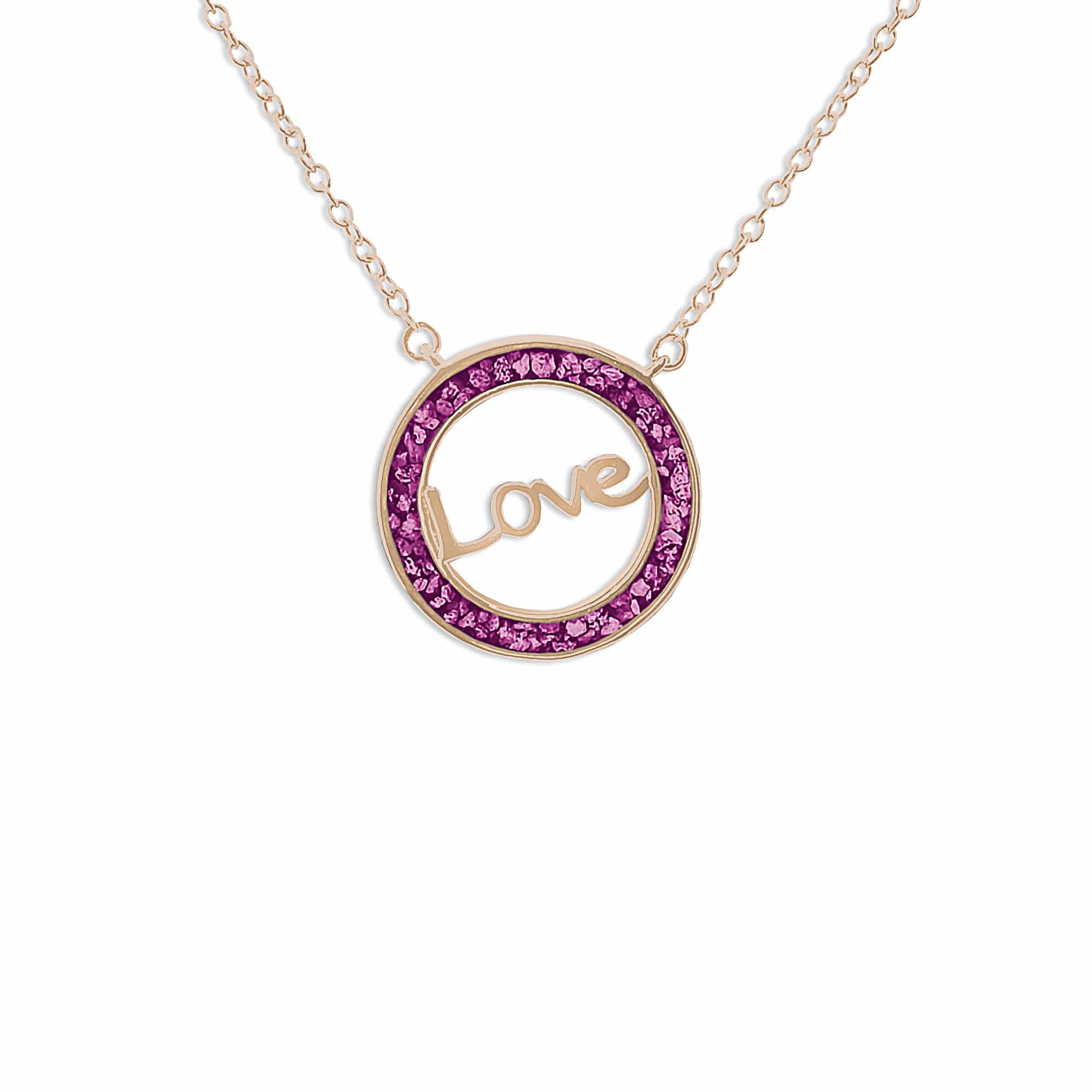 EverWith Ladies Love Memorial Ashes Necklace - EverWith Memorial Jewellery - Trade