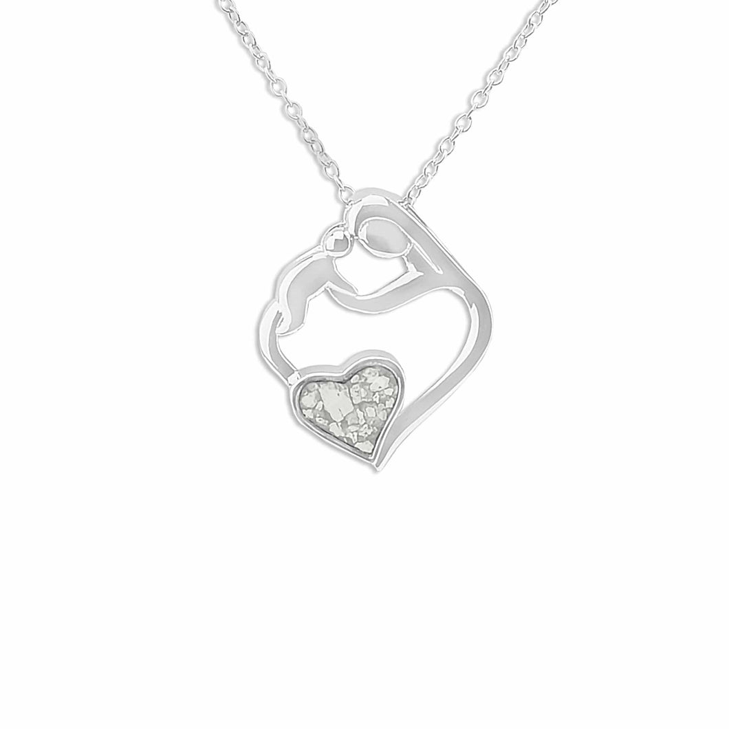 EverWith Ladies Mother and Child Memorial Ashes Pendant - EverWith Memorial Jewellery - Trade