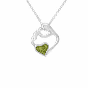 EverWith Ladies Mother and Child Memorial Ashes Pendant - EverWith Memorial Jewellery - Trade