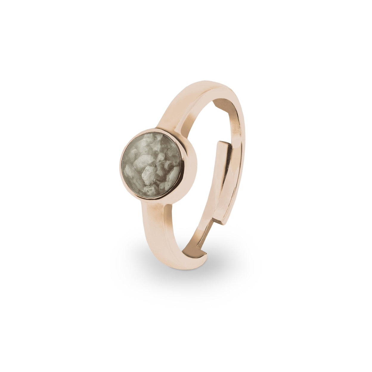 Load image into Gallery viewer, EverWith Ladies Multisize Round Memorial Ashes Ring - EverWith Memorial Jewellery - Trade