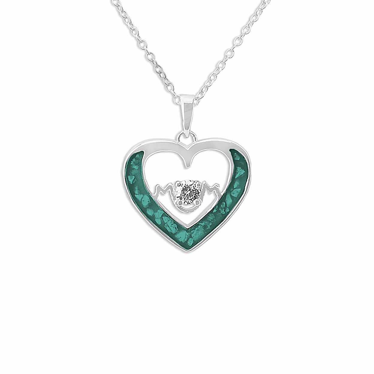 Load image into Gallery viewer, EverWith Ladies Mum Memorial Ashes Pendant with Fine Crystal - EverWith Memorial Jewellery - Trade