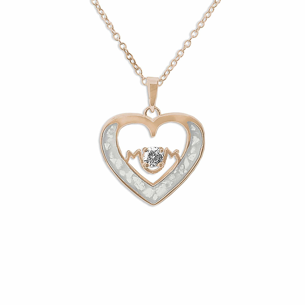 Load image into Gallery viewer, EverWith Ladies Mum Memorial Ashes Pendant with Fine Crystal - EverWith Memorial Jewellery - Trade